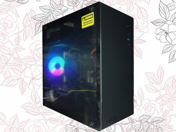 Игр пк E3-1270 v3(i7-4770) GTX1650-4Gb(gddr6) 16Gb