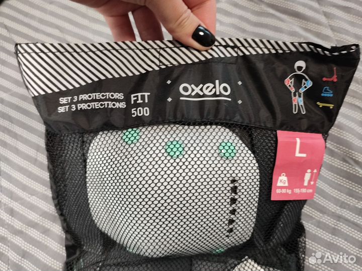 Защита для роликов новая Decathlon Oxelo Fit 500 L