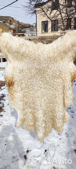 Козьи шкуры пуховые