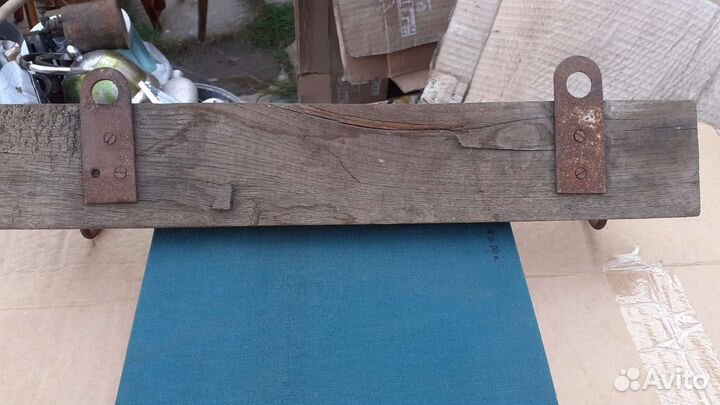 Вешалка с железными крючками из СССР