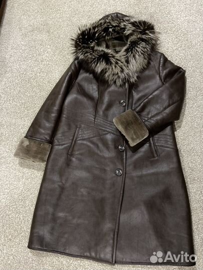 Дубленка женская 53-54 размер