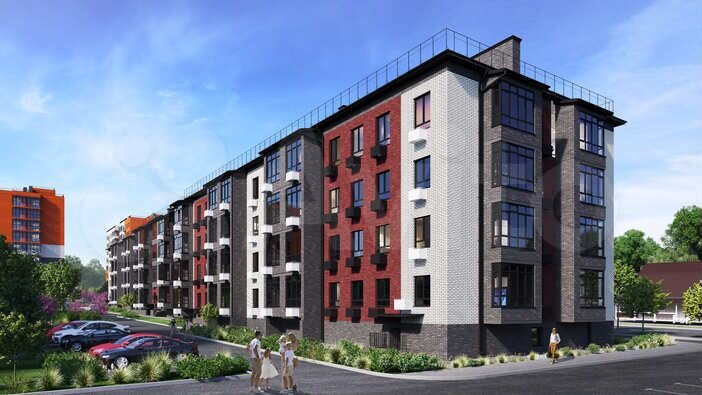 2-к. квартира, 66,8 м², 2/4 эт.