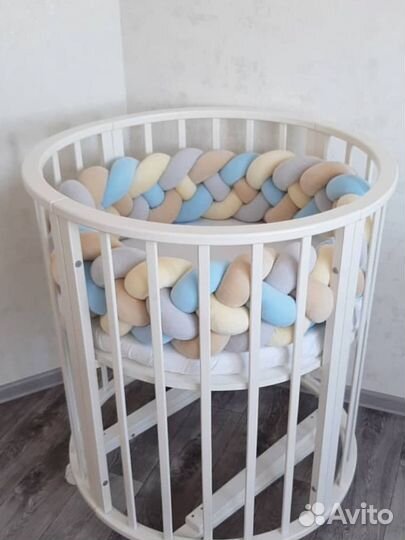 Бортики косичка