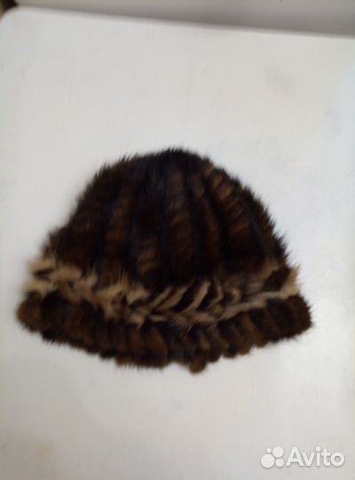 Шапка норковая женская бу