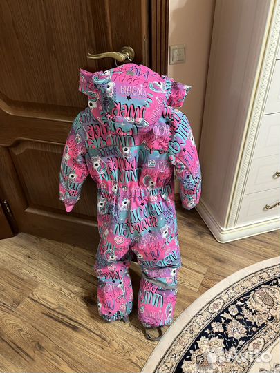 Зимний комбинезон для девочки 110 116