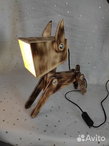 Светильник собака