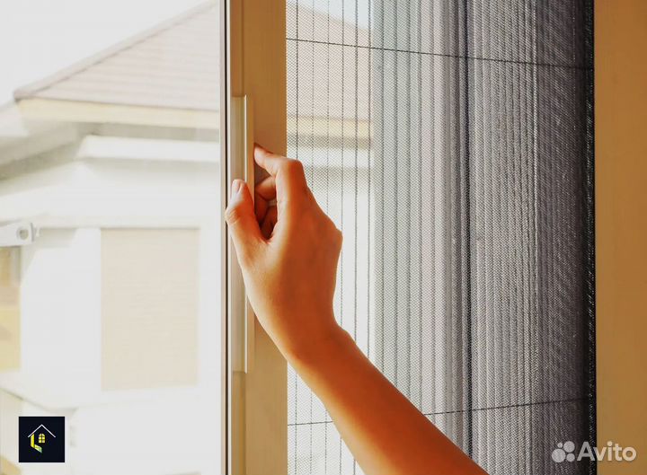 Москитная сетка. Плиссе. На окно