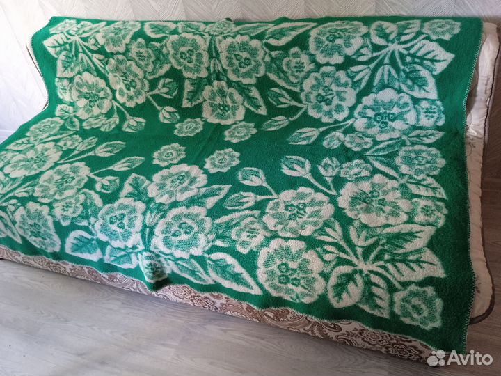 Одеяло шерстяное СССР