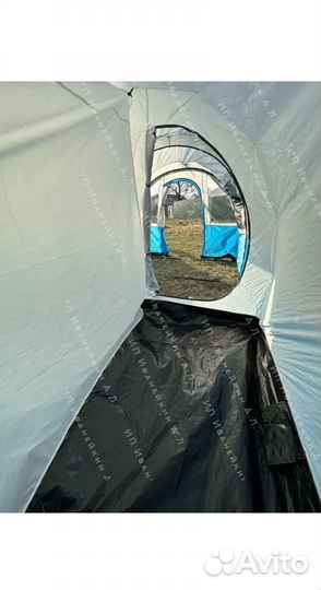 Палатка туристическая 4 местная с тамбуром