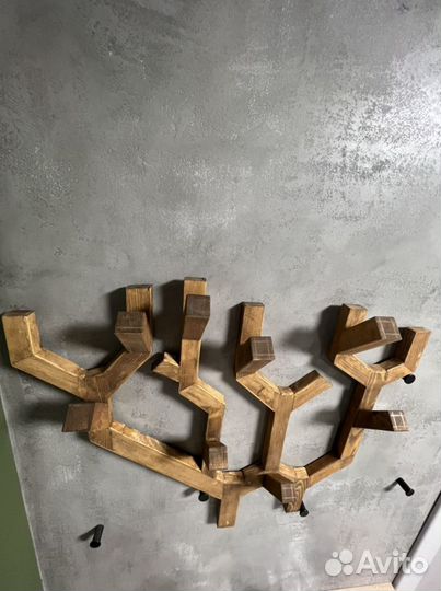 Декоративна вешалка, рога