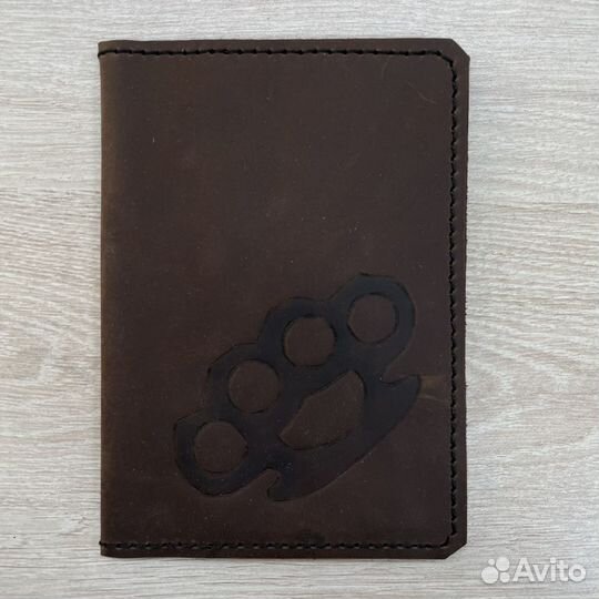Обложка для паспорта натуральная кожа