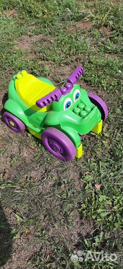 Машинка каталка Мегаблок