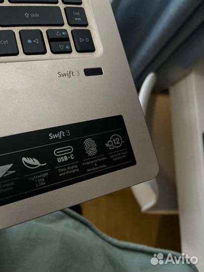 Ноутбук acer swift 3