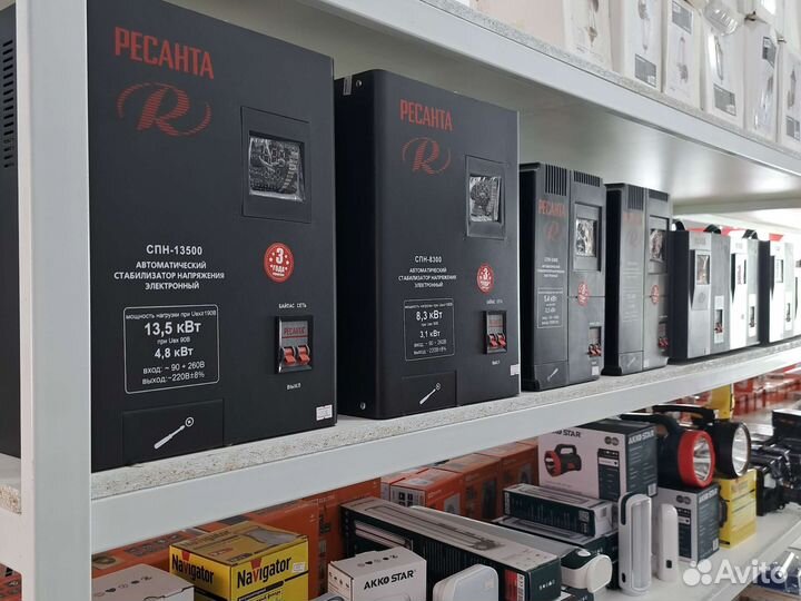 Стабилизаторы напряжения voto и ресанта