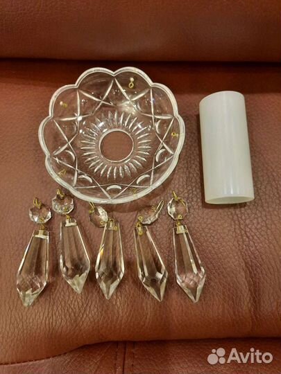 Люстра Богемия 1982 г. Чехословакия, запчасти