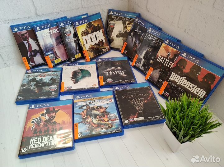Игры для PlayStation 4 и PlayStation 5