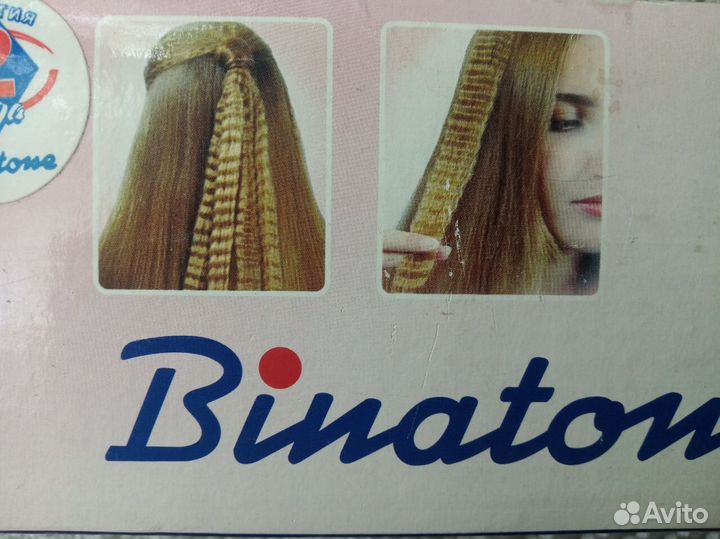 Щипцы-стайлер гофре Binatone для волос