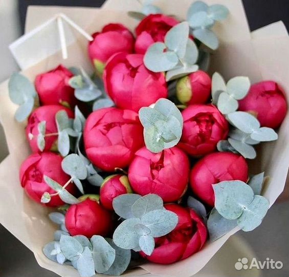 Пионы Букет пионов