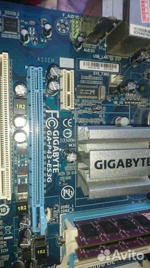 Материнская плата ga-p43-es3g процессор xeon 5450