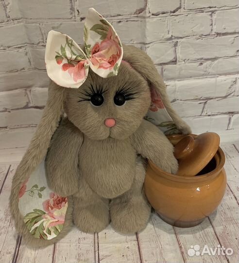 Зайчик. Игрушка ручной работы