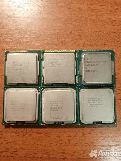 Процессоры intel