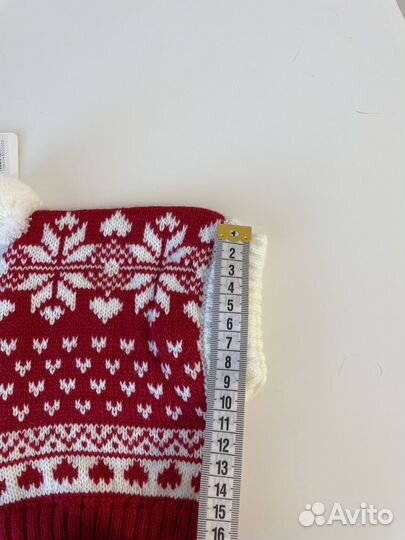 Вязаная шапка для собак