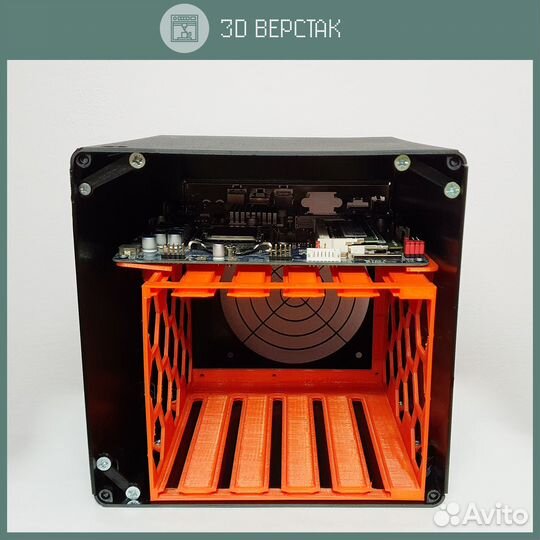 Корпус для NAS сервера на базе Mini-ITX