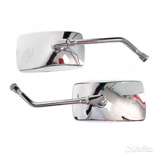 Зеркала delta тип 2 прав. резьба d-10 квадрат хром