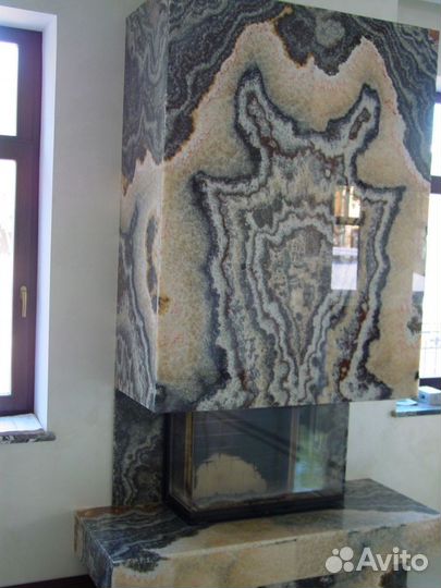 Каминный портал / Камин из мрамора