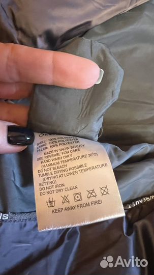 Пуховик женский длинный зимний 46-48