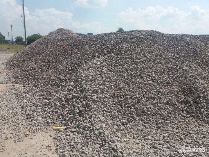 Щебень гранитный 5-20, 20-40, 40-70