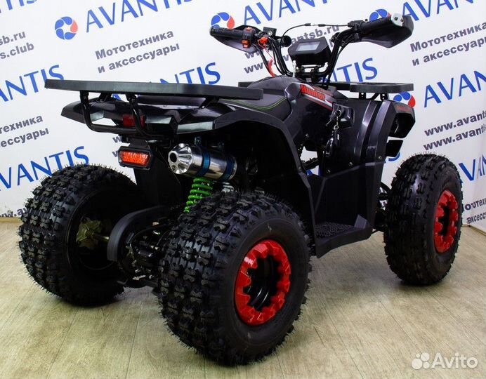 Квадроцикл avantis hunter 8 NEW черный