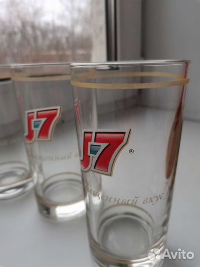 Бокалы, Стаканы J7, 6 шт по 250мл