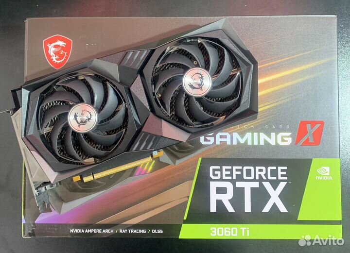 Игровая Видеокарта MSI gaming X RTX 3060 ti