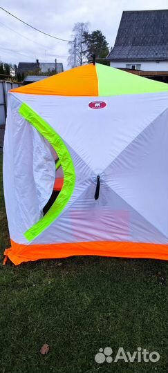 Палатка зимняя Медведь куб2