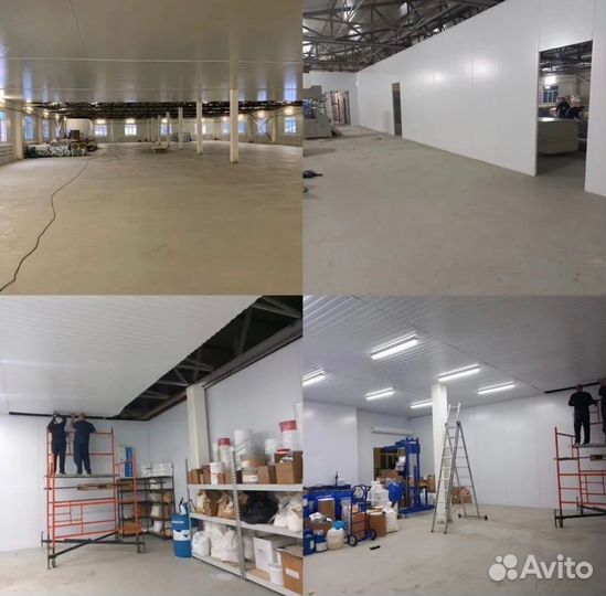 Монтаж промышленного холодильного оборудования