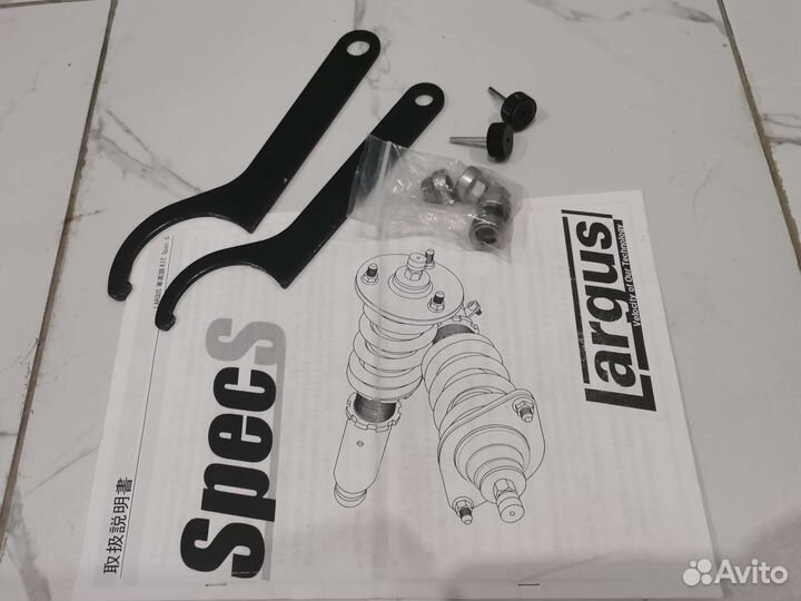 Койловеры Largus Spec S Full tap для Prius ZVW30