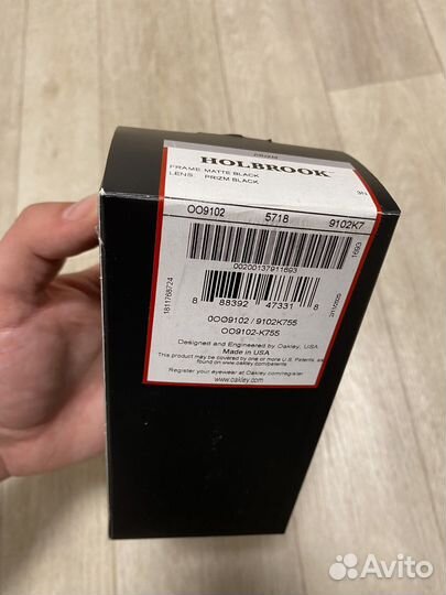 Очки солнцезащитные Oakley Holbrook Prizm Black