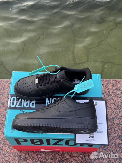 Nike air force black оригинал poizon