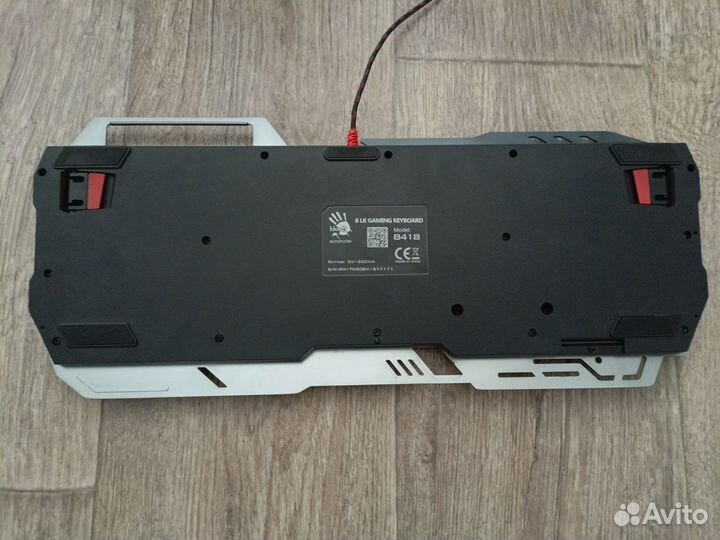 Клавиатура проводная A4Tech Bloody B418