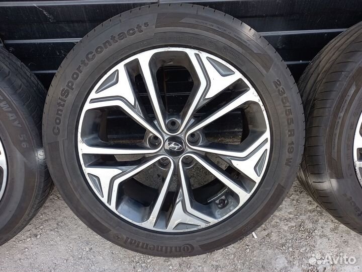 Колеса на santa fe 4 tm