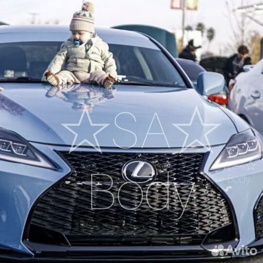 Новый бампер lexus is 250 05-13 г.в. рестайлинг