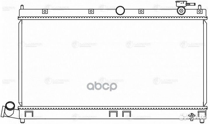 Радиатор Основной Byd F3 2005- Luzar Lrc 3014