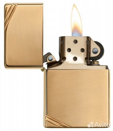 Зажигалка Zippo 270 High Polish Brass Оригинал