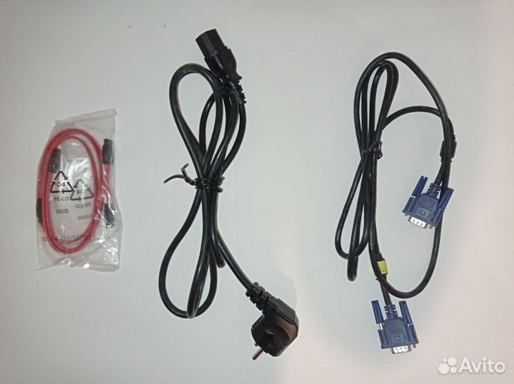 Кабель SATA, питания, VGA