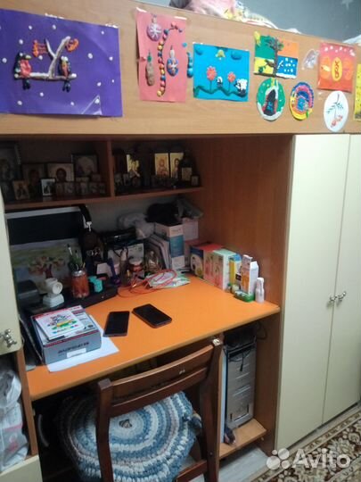 Детская кровать чердак