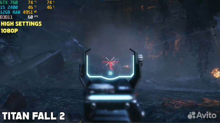 Игровой компьютер (Intel core i5, GTX 760) № 1402