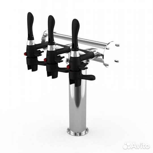 Пивные колонны Терра на 3 пеногасителя