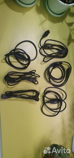 Лот проводов кабелей разных