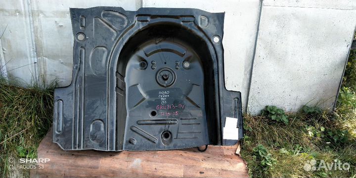 Volkswagen polo ниша запасного колеса